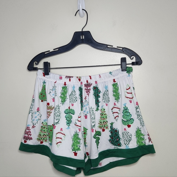 Women's The Royal Standard Christmas Pajama Shorts Sz Medium - Picture 6 of 7